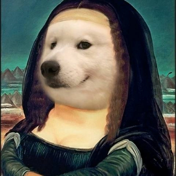 Ảnh Monalisa chế meme viral 