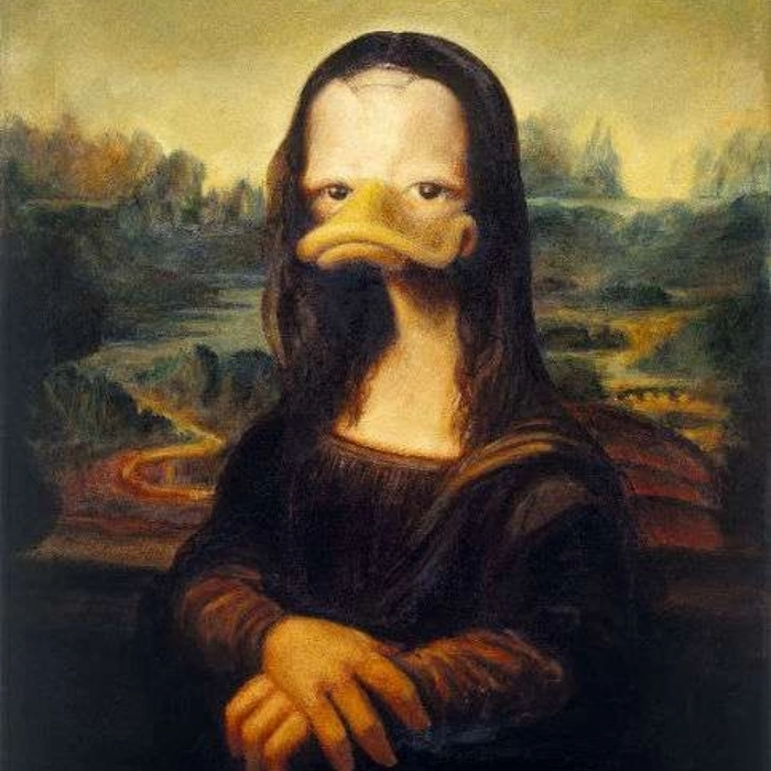 Hình ảnh chế Mona Lisa ngộ nghĩnh 