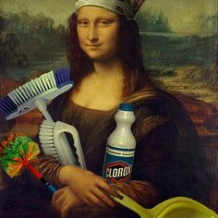 Meme chế Mona Lisa siêu bựa 