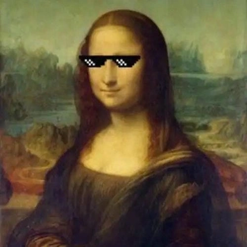 Meme Mona Lisa hài hước