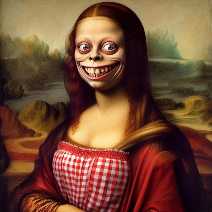 Ảnh meme Mona Lisa chất nhất 
