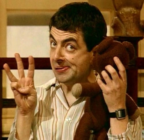mr bean meme biểu cảm 