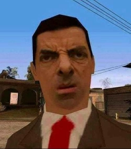 meme mr bean ngơ ngác 
