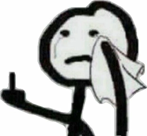 Meme ngón giữa siêu chất