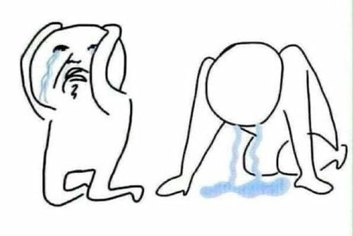 Ảnh chế meme quỳ gối lạy 