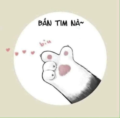 Meme bắn tym siêu vui 