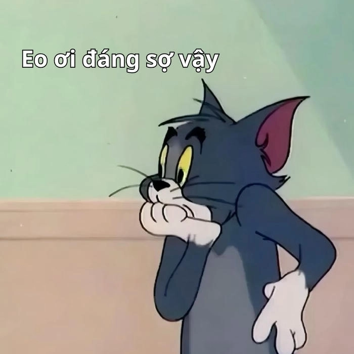hình tom và jerry meme siêu chất 