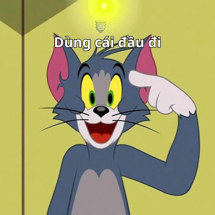 meme tom và jerry hài hước kinh điển 