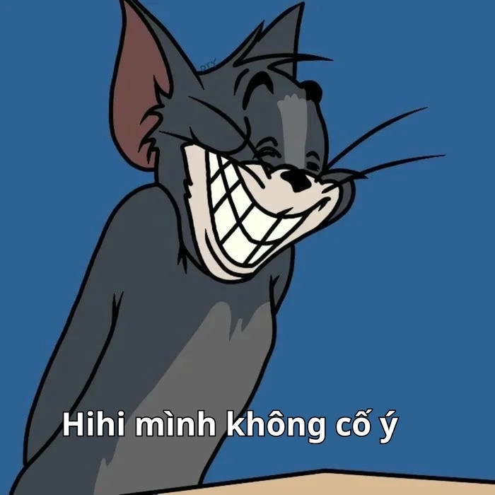 meme ảnh tom và jerry hài hước 