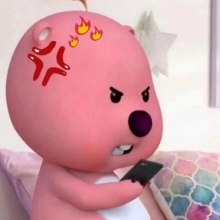 Hình meme giận hài dễ thương