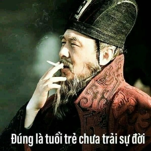 Meme biểu cảm ý trời độc 