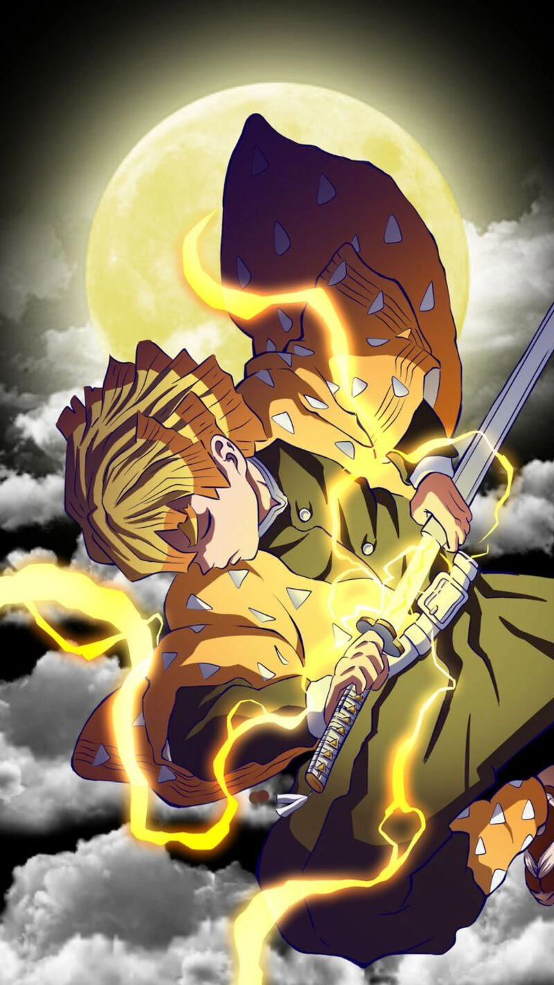 tải ảnh Zenitsu anime