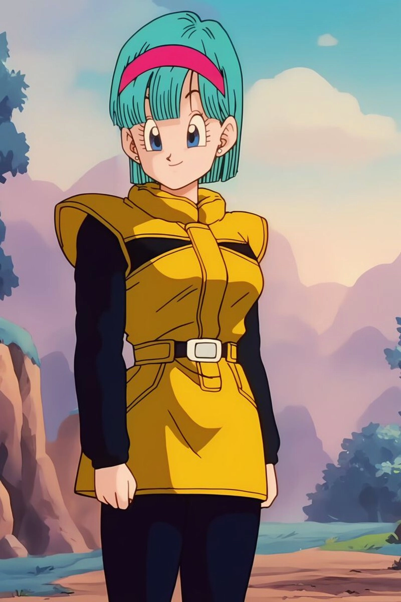 bulma trong manga dragon ball