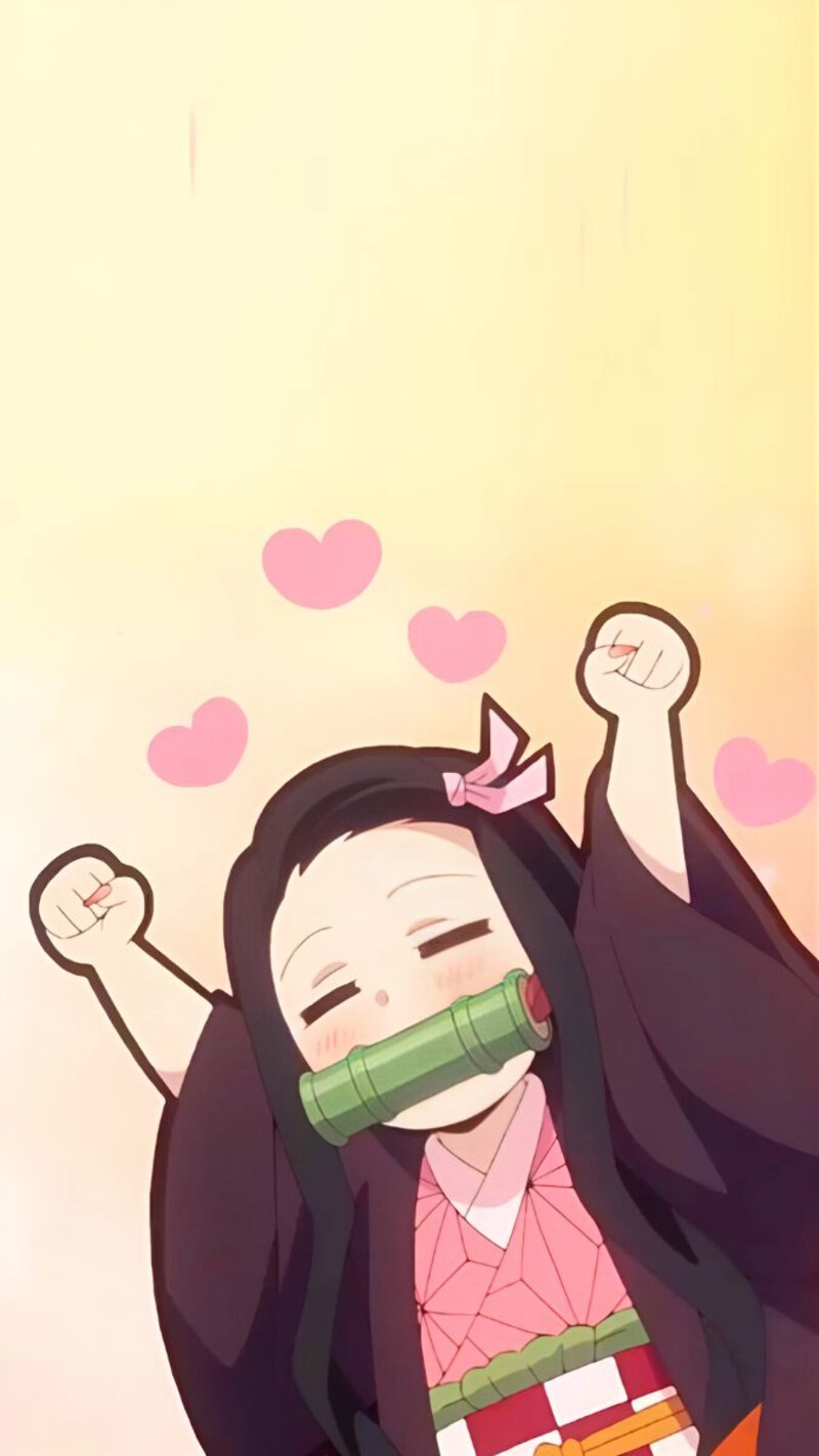 ảnh Nezuko chibi hài hước
