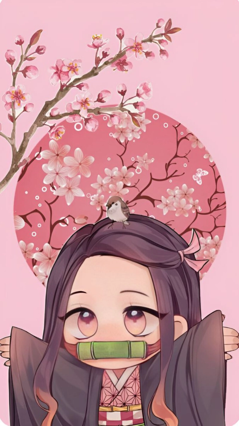 ảnh Nezuko đáng yêu