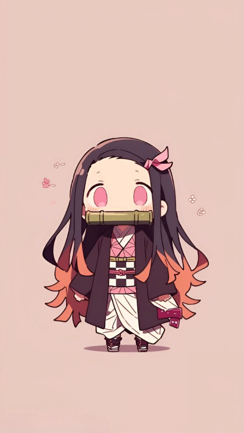 ảnh Nezuko chibi cute