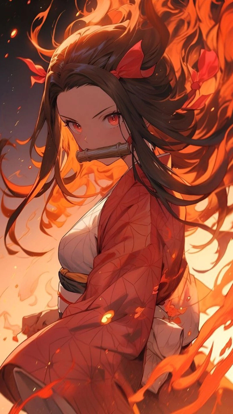hình ảnh Kamado Nezuko đáng yêu