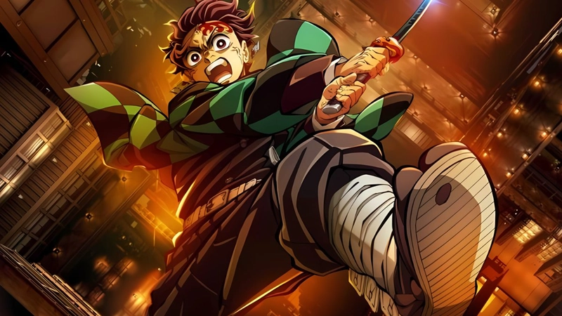 hình ảnh Tanjiro ngầu