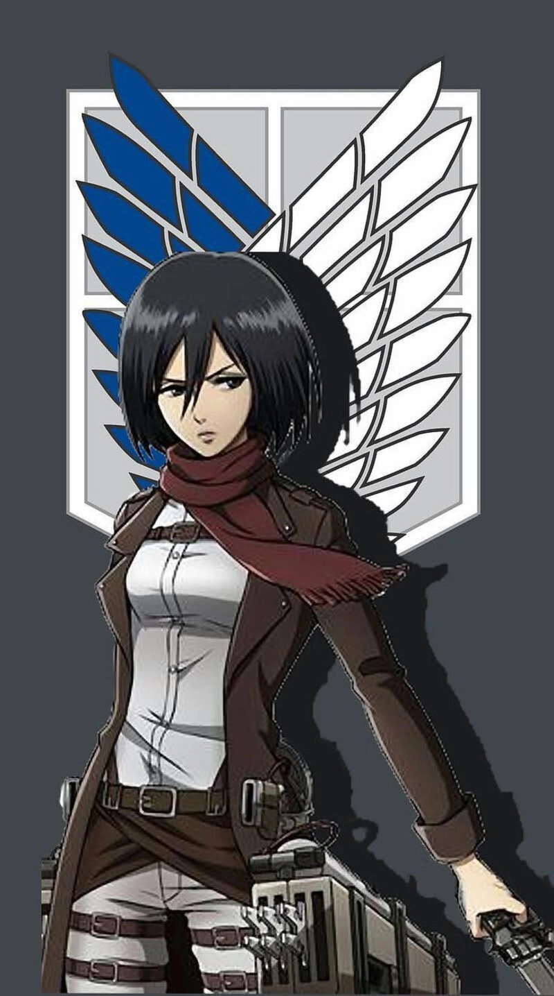 mikasa ackerman hình nền đẹp