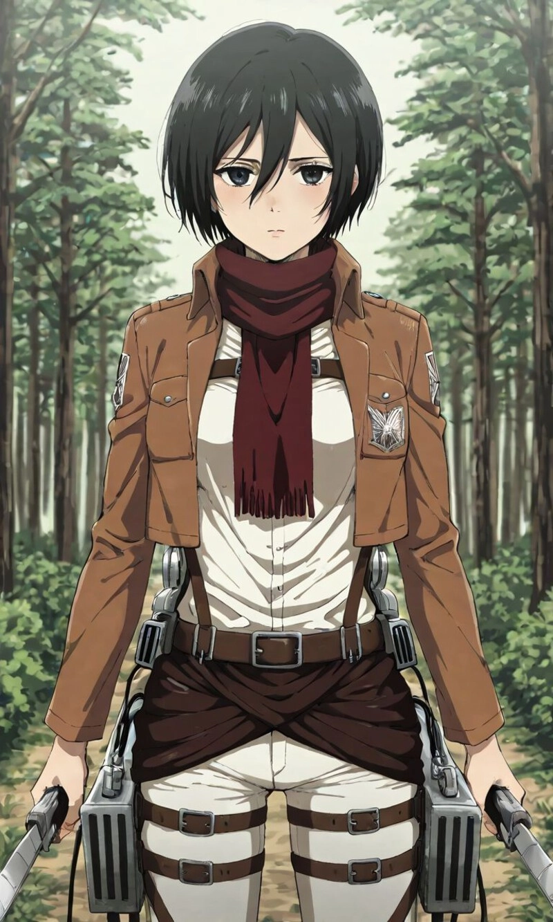 mikasa ackerman anime