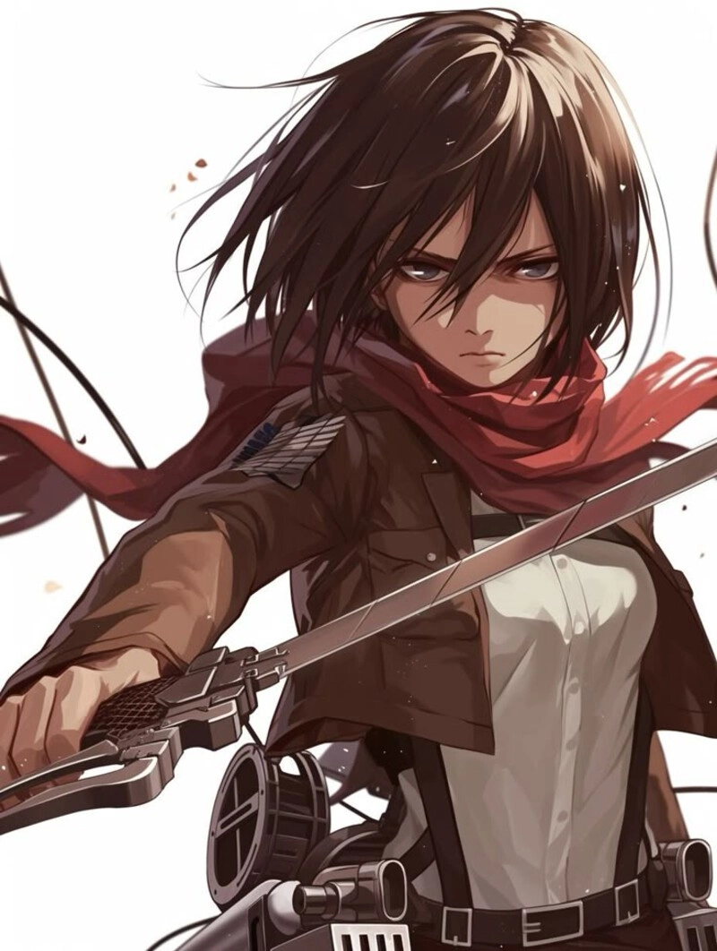 mikasa ackerman ngầu