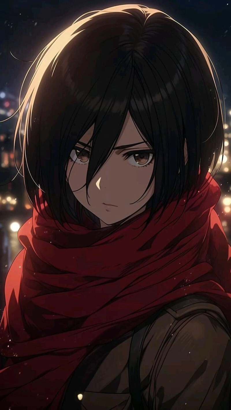 hình nền mikasa ackerman