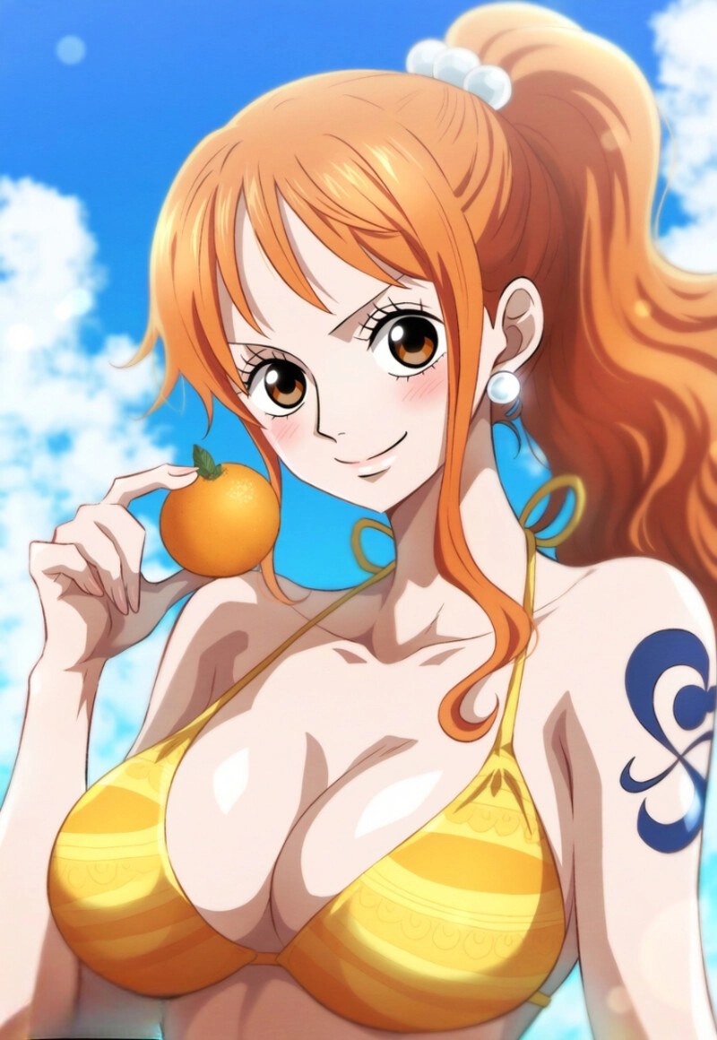 Ảnh Nami mặc bikini