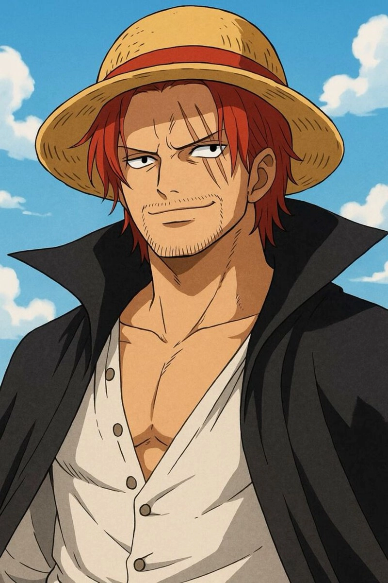 shanks biểu cảm