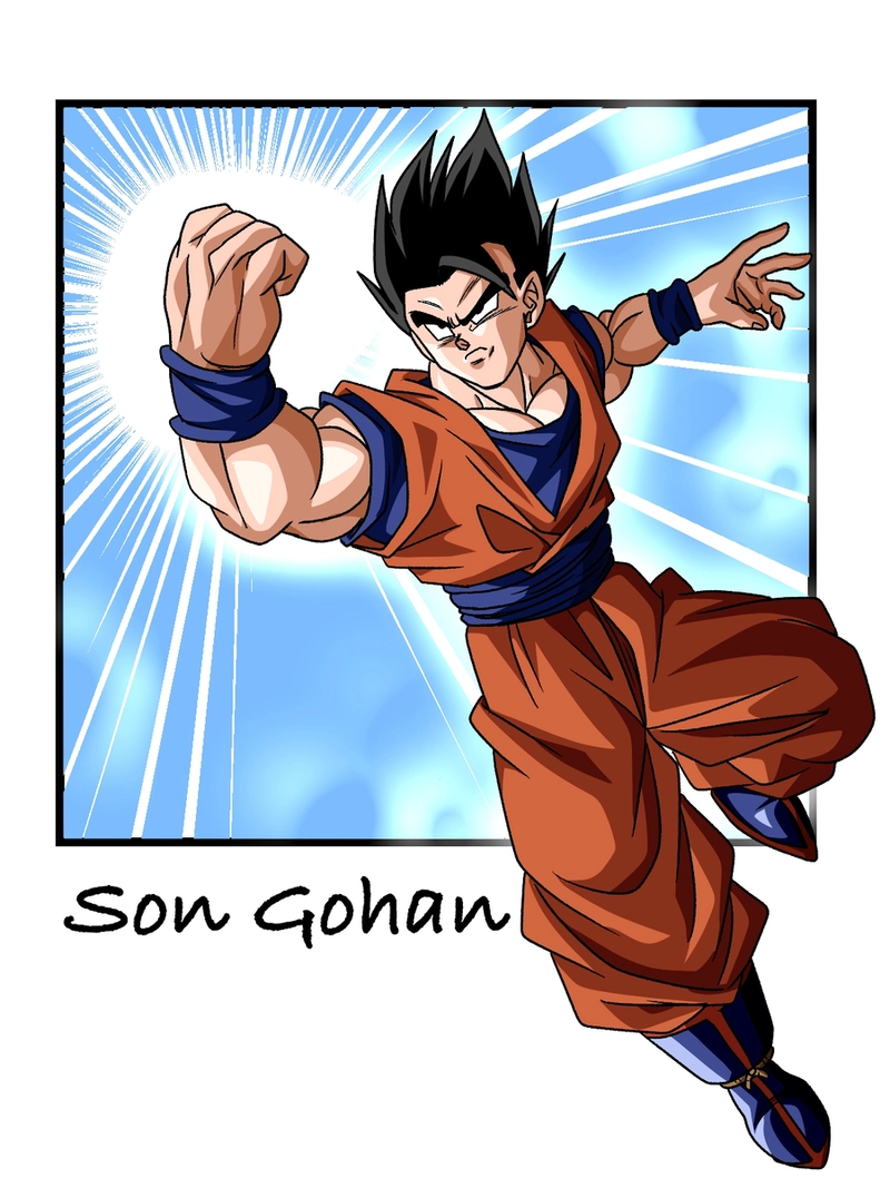 son gohan tóc vàng siêu saiyan