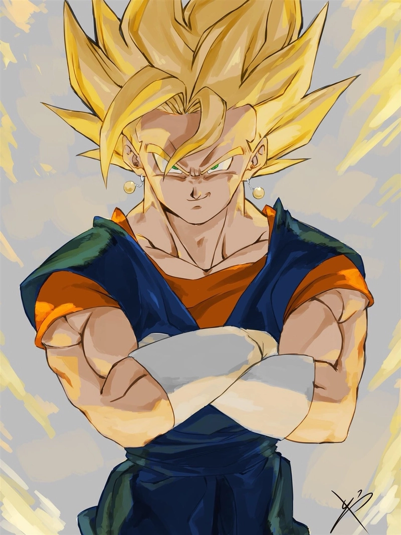 ảnh son gohan chiến đấu