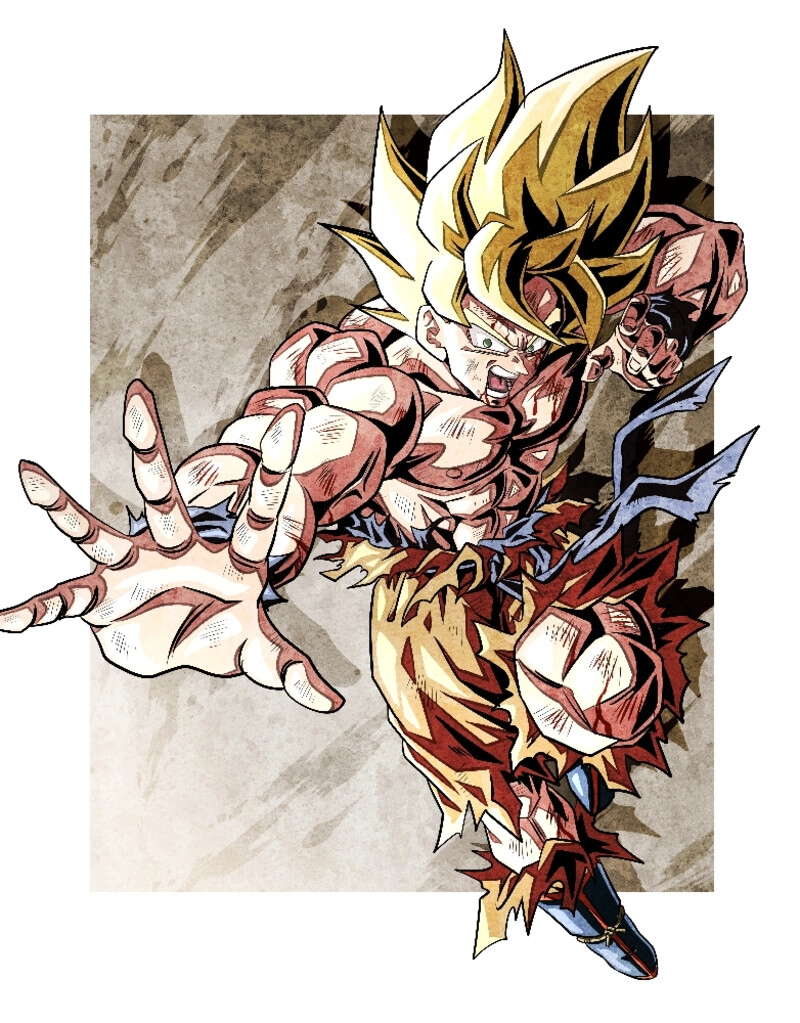 hình son gohan chất