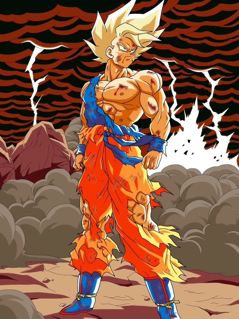 fan art son gohan