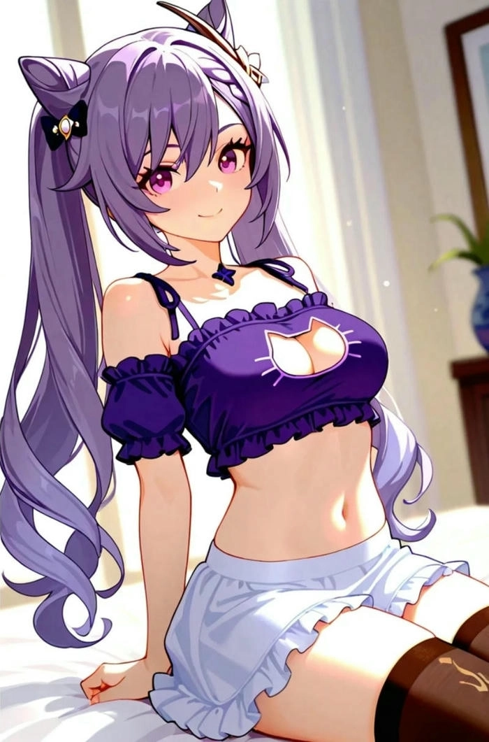 ảnh keqing anime 3d