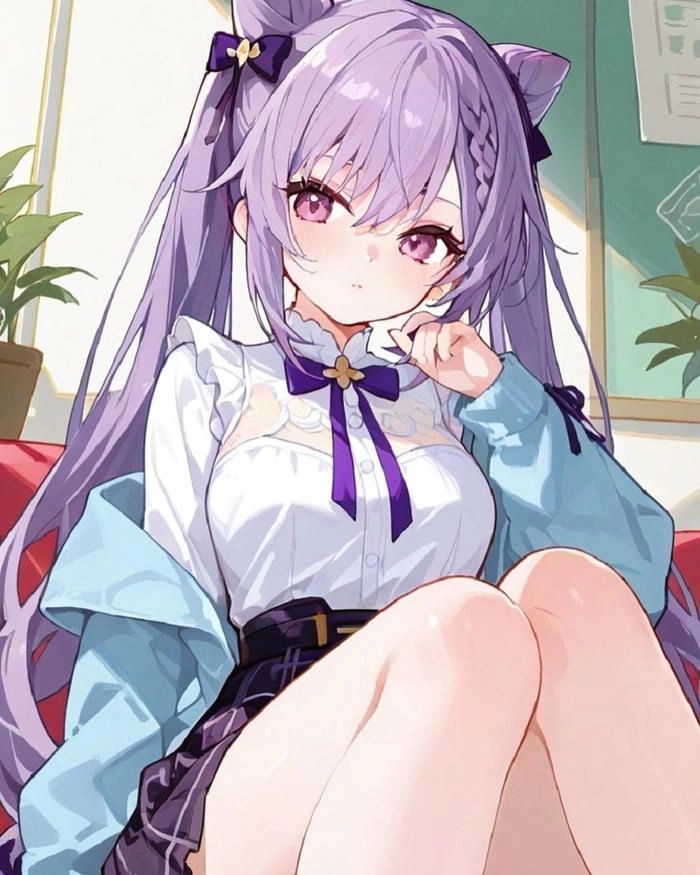 ảnh keqing anime cute
