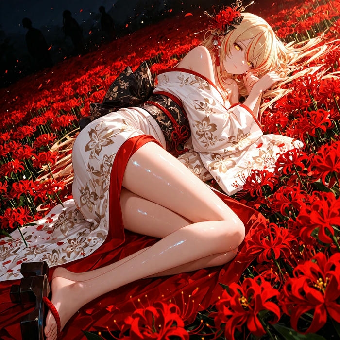 ảnh anime kimono 2