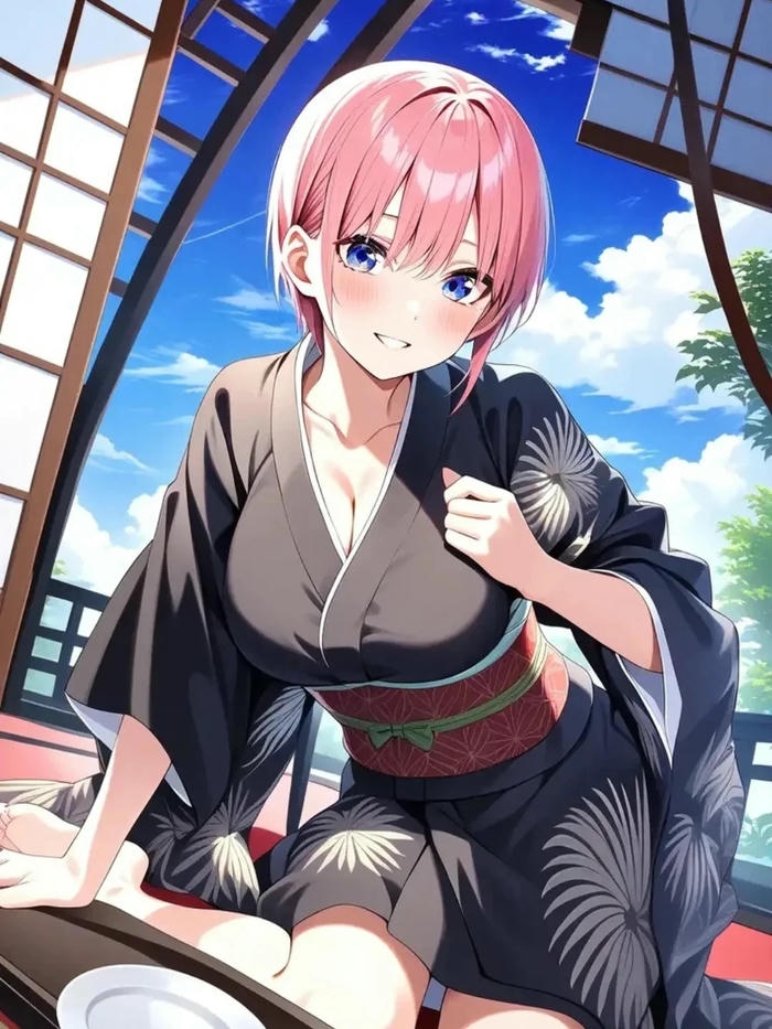 ảnh anime kimono 24