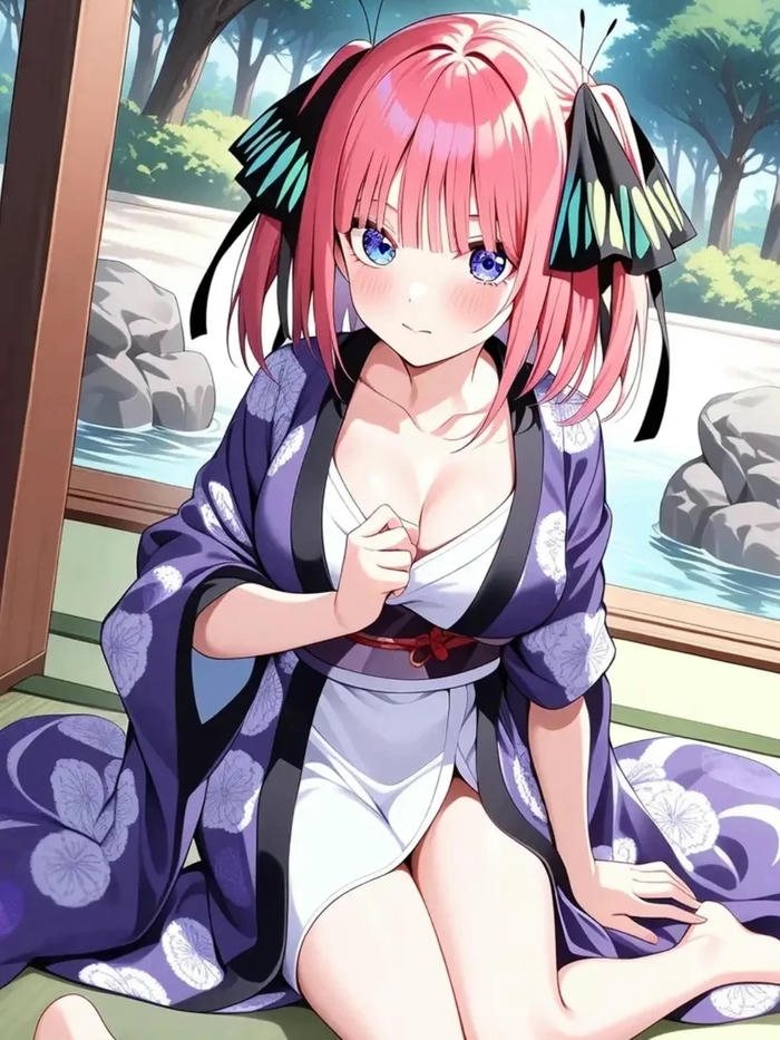 ảnh anime kimono 25