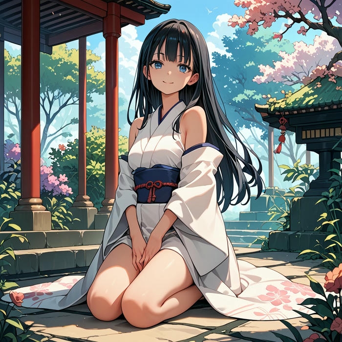 ảnh anime kimono 29