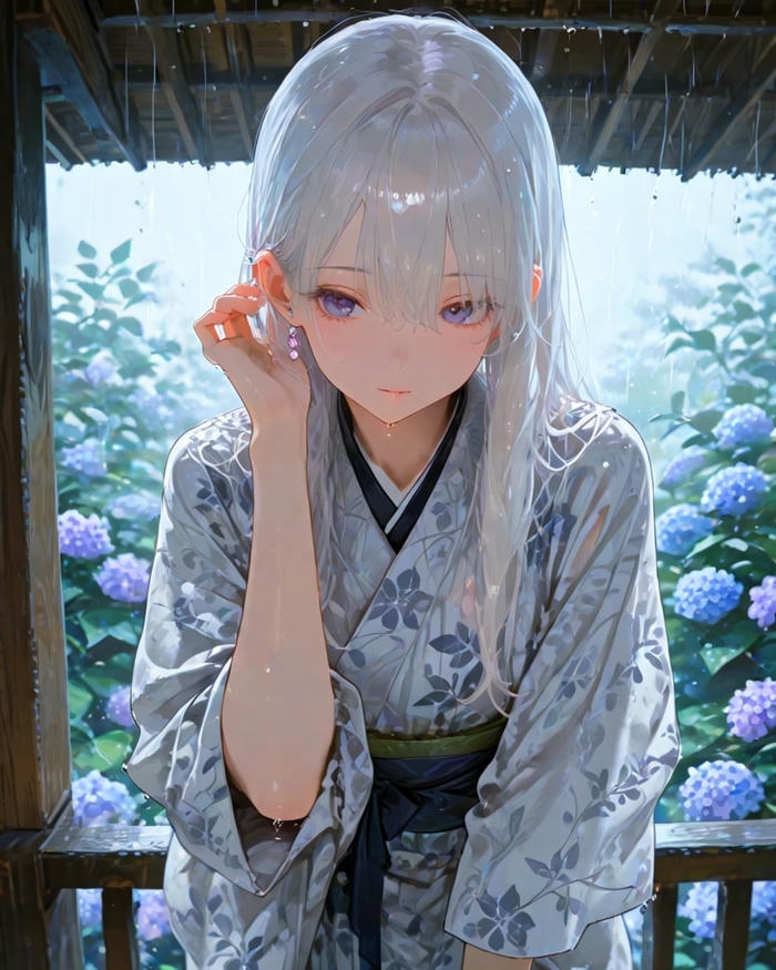 ảnh anime kimono 33