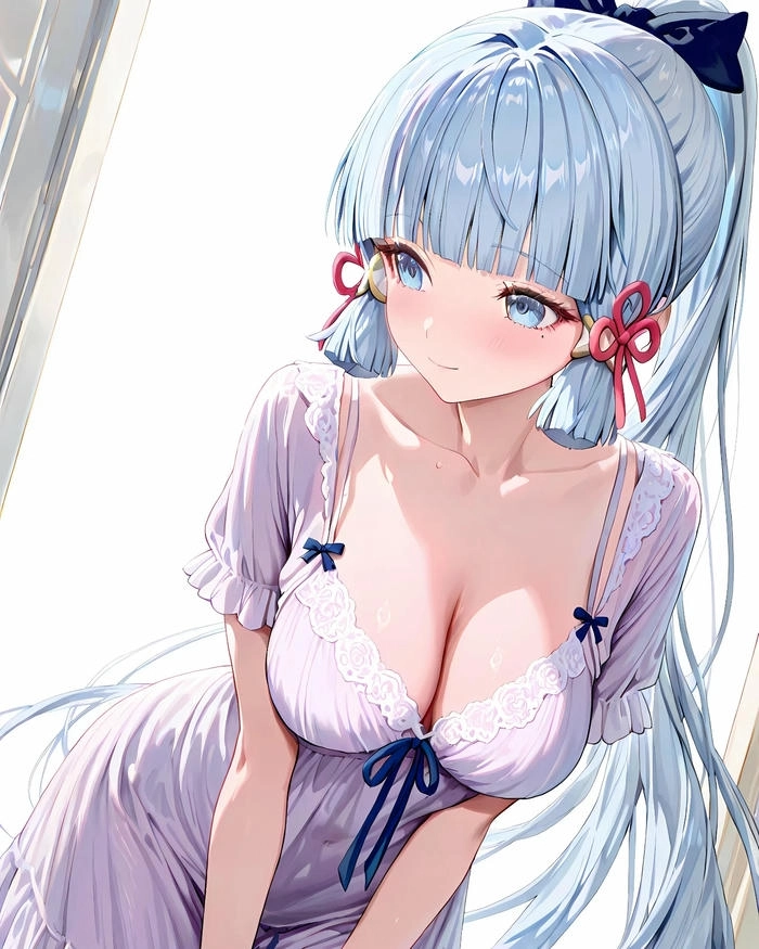 ảnh ayaka lộ ngực