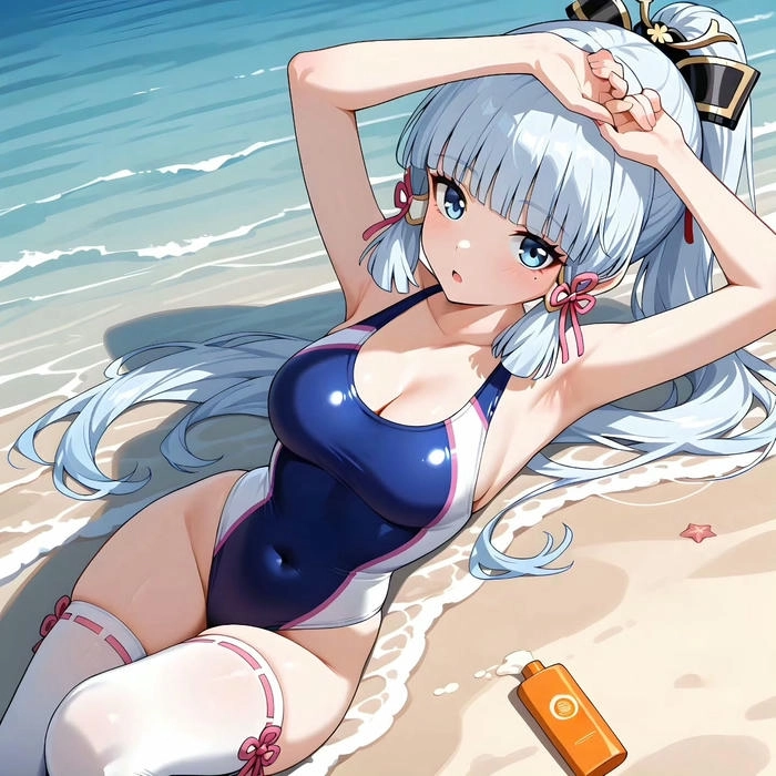 ảnh ayaka anime mặc bikini