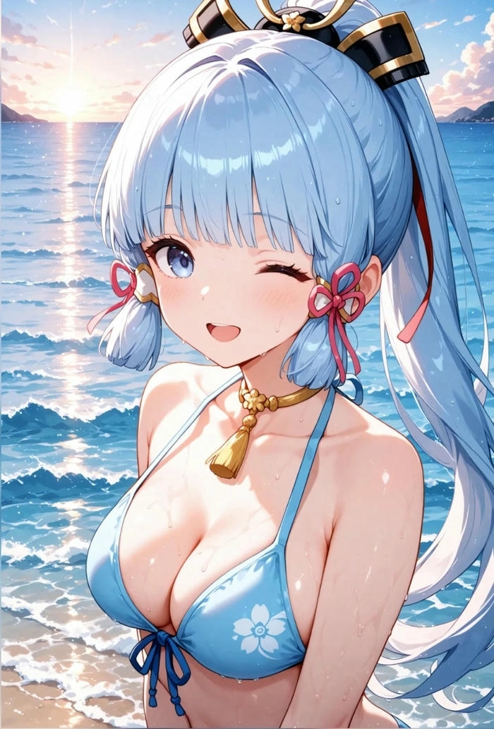ảnh ayaka anime bikini