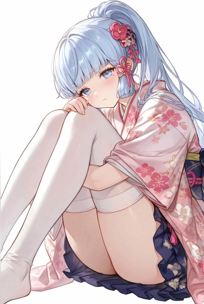 ảnh ayaka anime buồn
