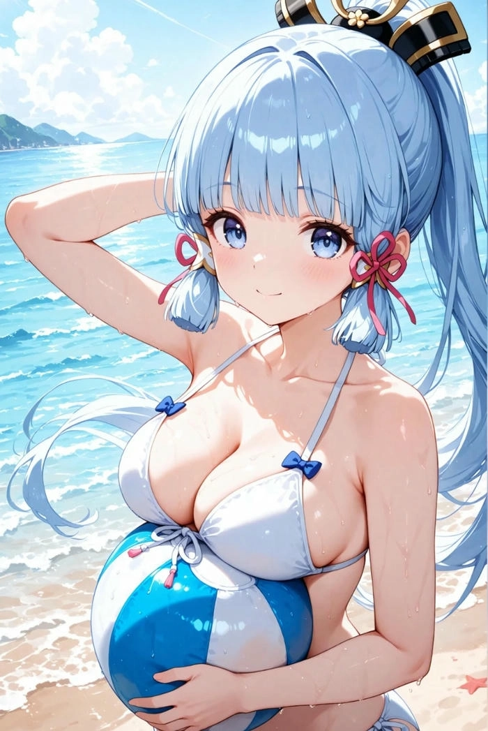 ảnh ayaka bikini bên bãi biển