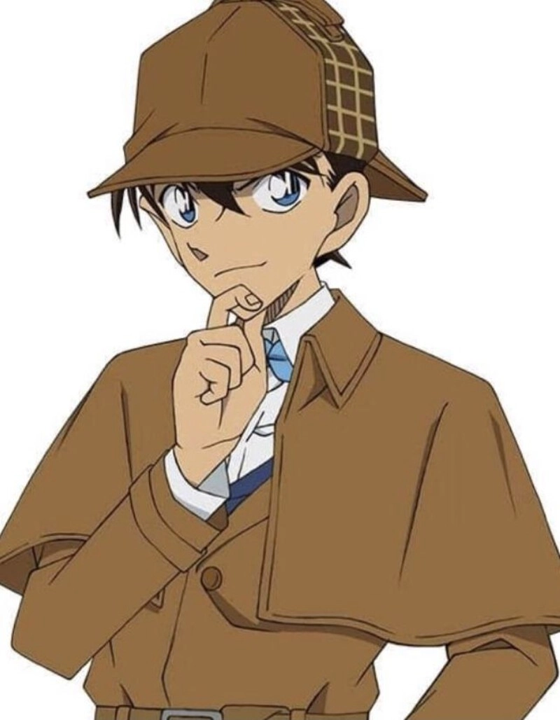 ảnh kudo shinichi trong conan manga