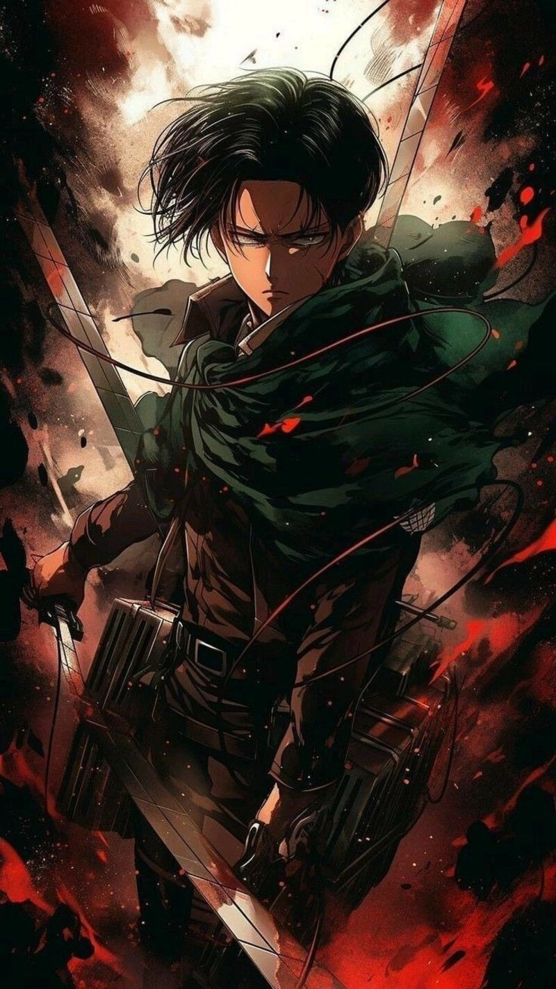 ảnh nhân vật levi ackerman