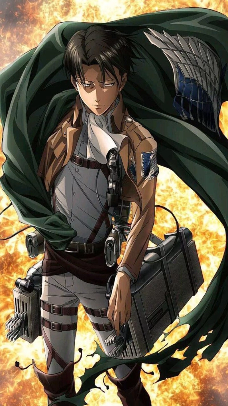 levi ackerman nghiêm túc