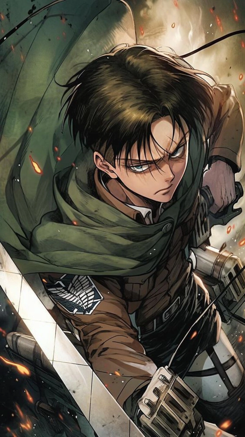 levi ackerman mạnh mẽ