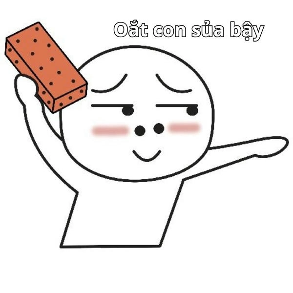 ảnh meme bá đạo chửi