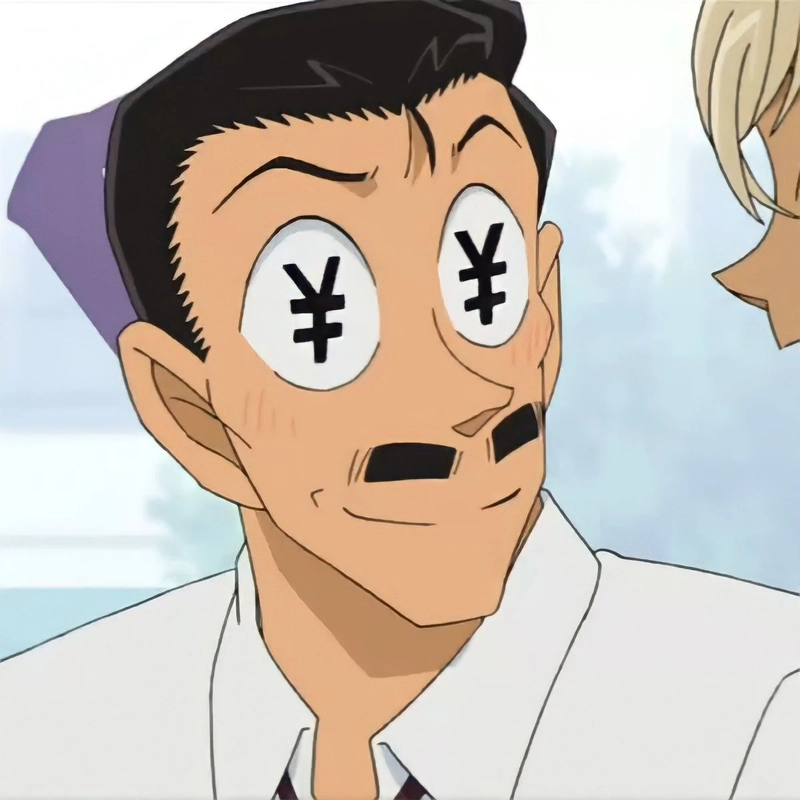 ảnh mori kogoro cool ngầu chất lừ